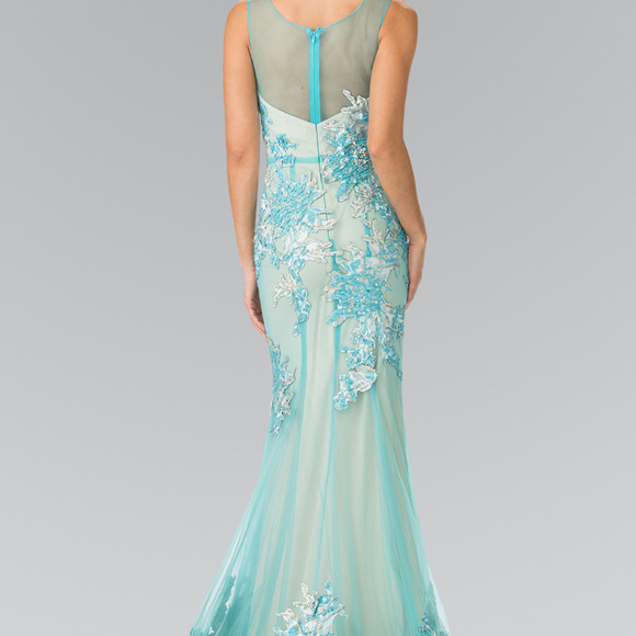 Sleeveless Floor-Sweeping Prom Long Dress GL2335 - Picture 2 of 3